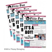#1 seller - The Petite Post® - minis (14.8cms x 21cms) The perfect birth announcement